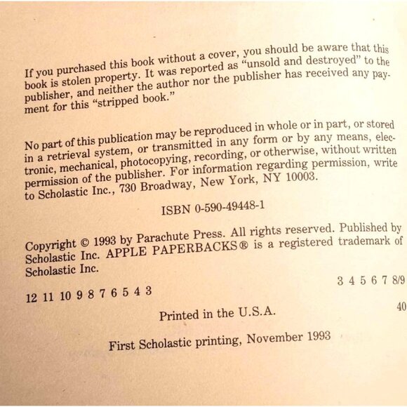 R.L. Stine Goosebumps Book "Piano Lessons Can Be Murder" #13 Paperback Book - Picture 8 of 11